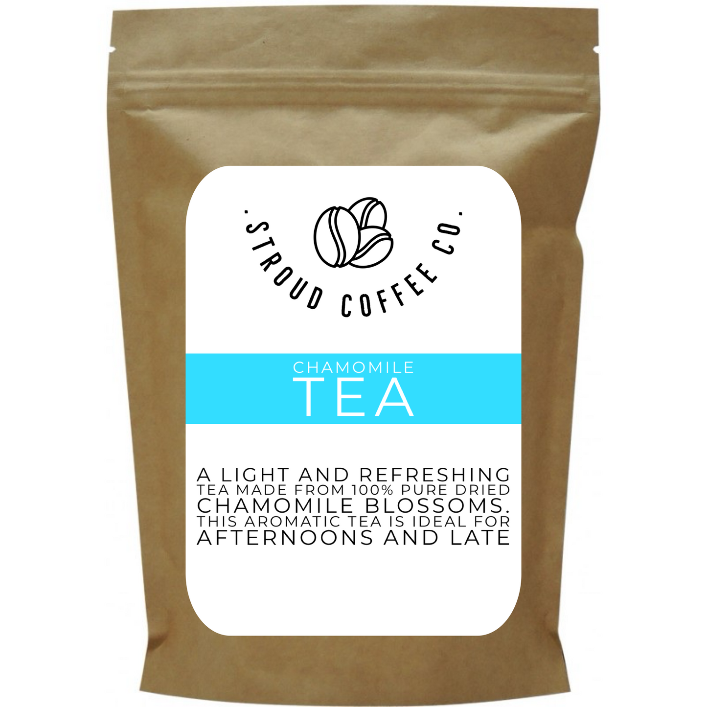 A light and refreshing tea made from 100% pure dried chamomile blossoms. This aromatic tea is ideal for afternoons and late evenings.