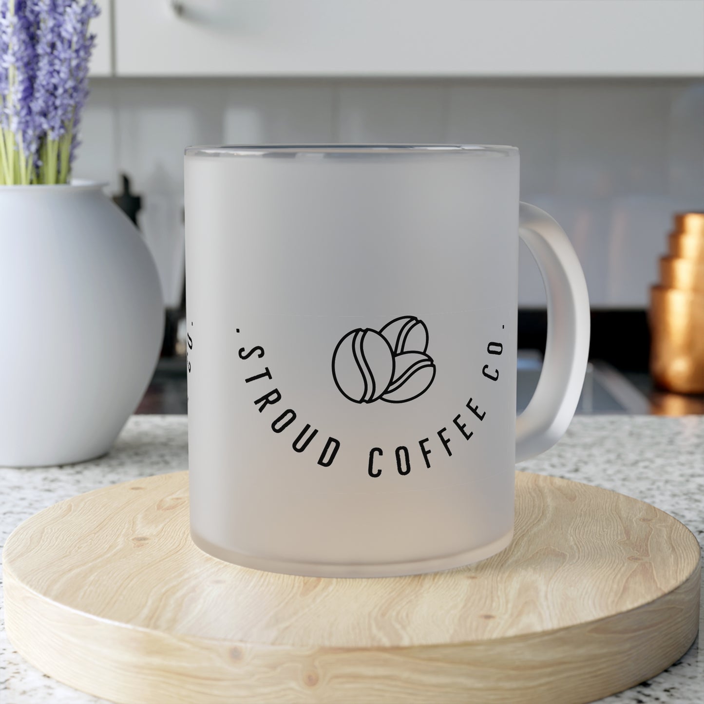 Frosted Glass Mug