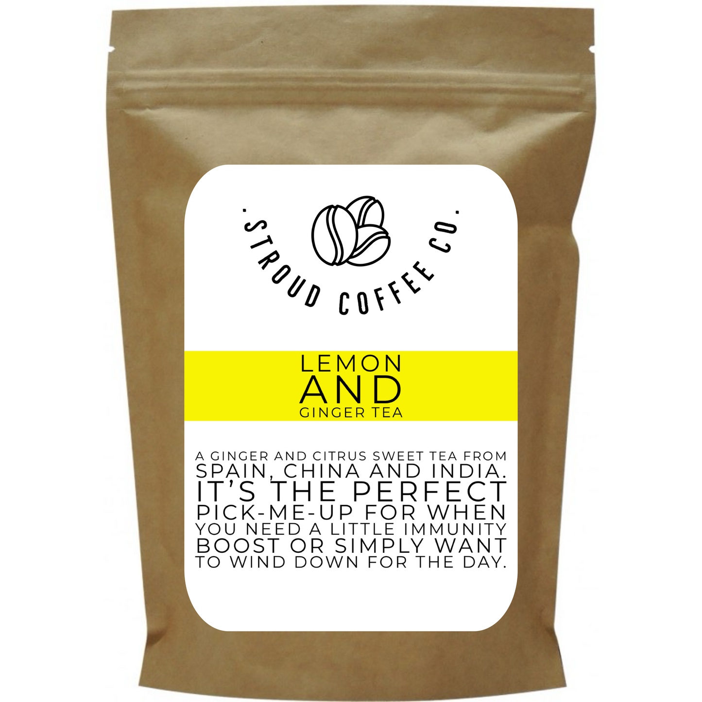 A ginger and citrus sweet tea from Spain, China and India. It’s the perfect pick-me-up for when you need a little boost or simply want to wind down for the day.