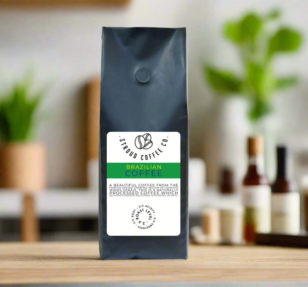 A beautiful coffee from the famous coffee growing region of Cerrado Minas Gerais. Brazil is the largest producer of coffee and sets standards for the quality of grow