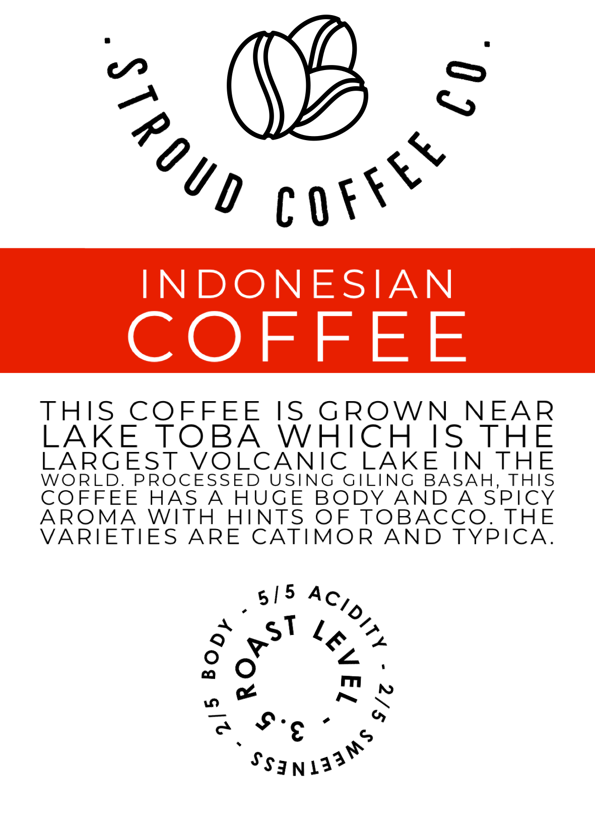 Indonesia is one of the largest coffee producers in the world, usually in the top five.
Coffee growing was started during colonial times around 1696 as the region pr
