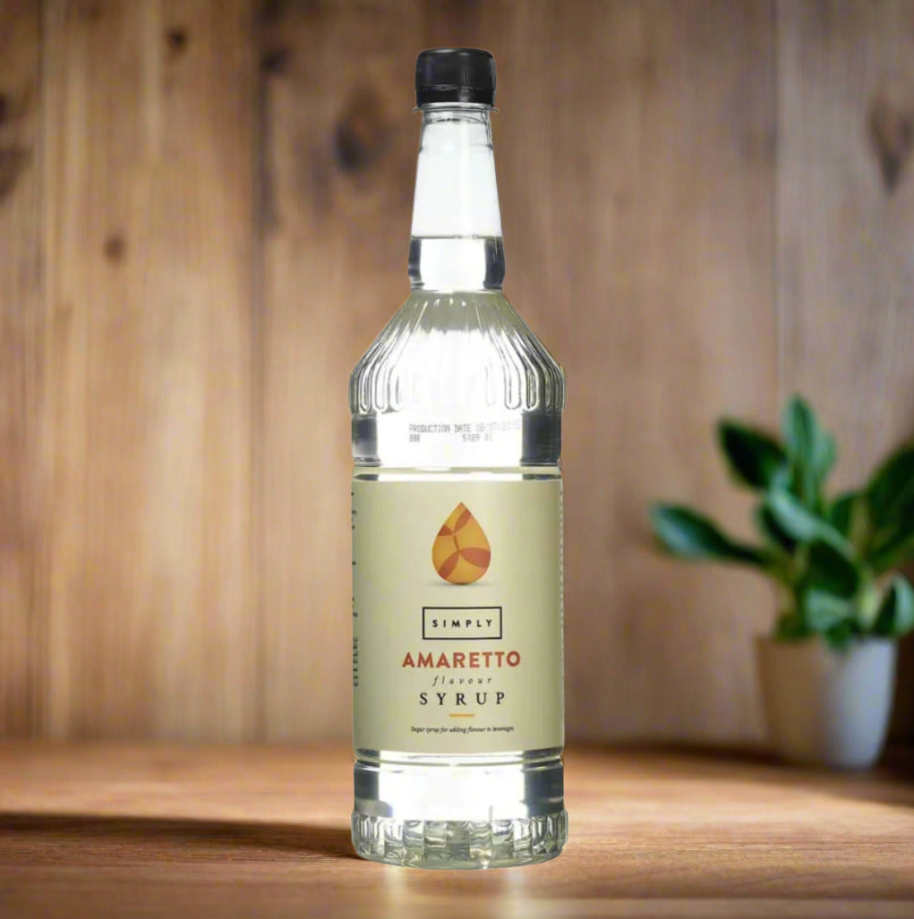 Amaretto Sugar Free Syrup (1 Litre)
The 'Simply' range of natural flavouring syrups are suitable for vegetarians and are GM free. Made by the Italian Beverage Compan
