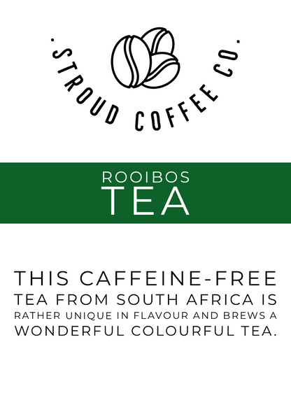This caffeine-free tea from South Africa is rather unique in flavour and brews a wonderful colourful tea.