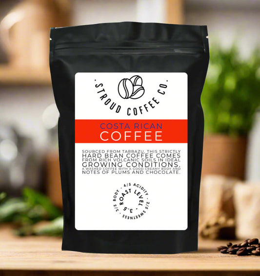 Tarrazu is a world famous coffee growing region known as the Area of the Saints. This Strictly Hard Bean coffee comes from rich volcanic soils in ideal growing condi