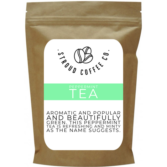 Aromatic and popular and beautifully green. This peppermint tea is refreshing and minty, as the name suggests.
