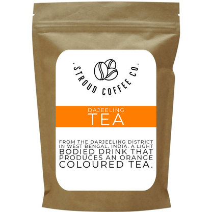 From the Darjeeling district in West Bengal, India. A light bodied drink that produces an orange coloured tea.