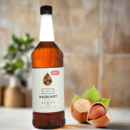 Hazelnut Sugar Free Syrup (1 Litre)
This premium quality Hazelnut sugar free syrup works well in frothy coffee drinks and in hot chocolate. It is also popular for us